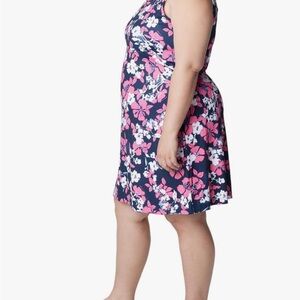 COLUMBIA Freezer III PFG Stretch Dress UPF 50 OMNI-FREEZE/SHADE/WICK SZ 2X Plus